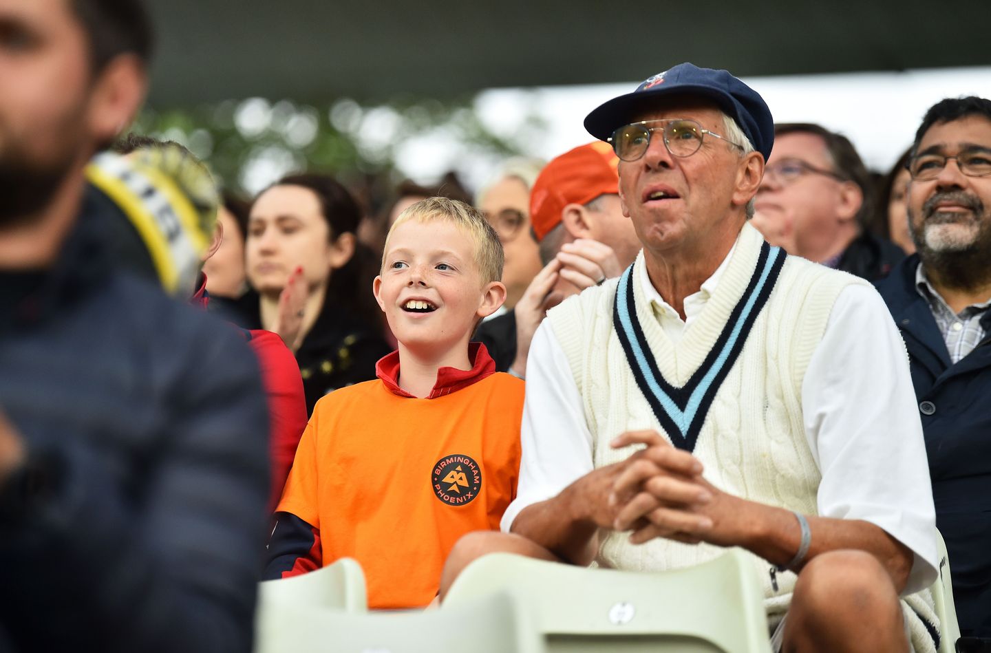 The young & not so young watching Birmingham Phoenix