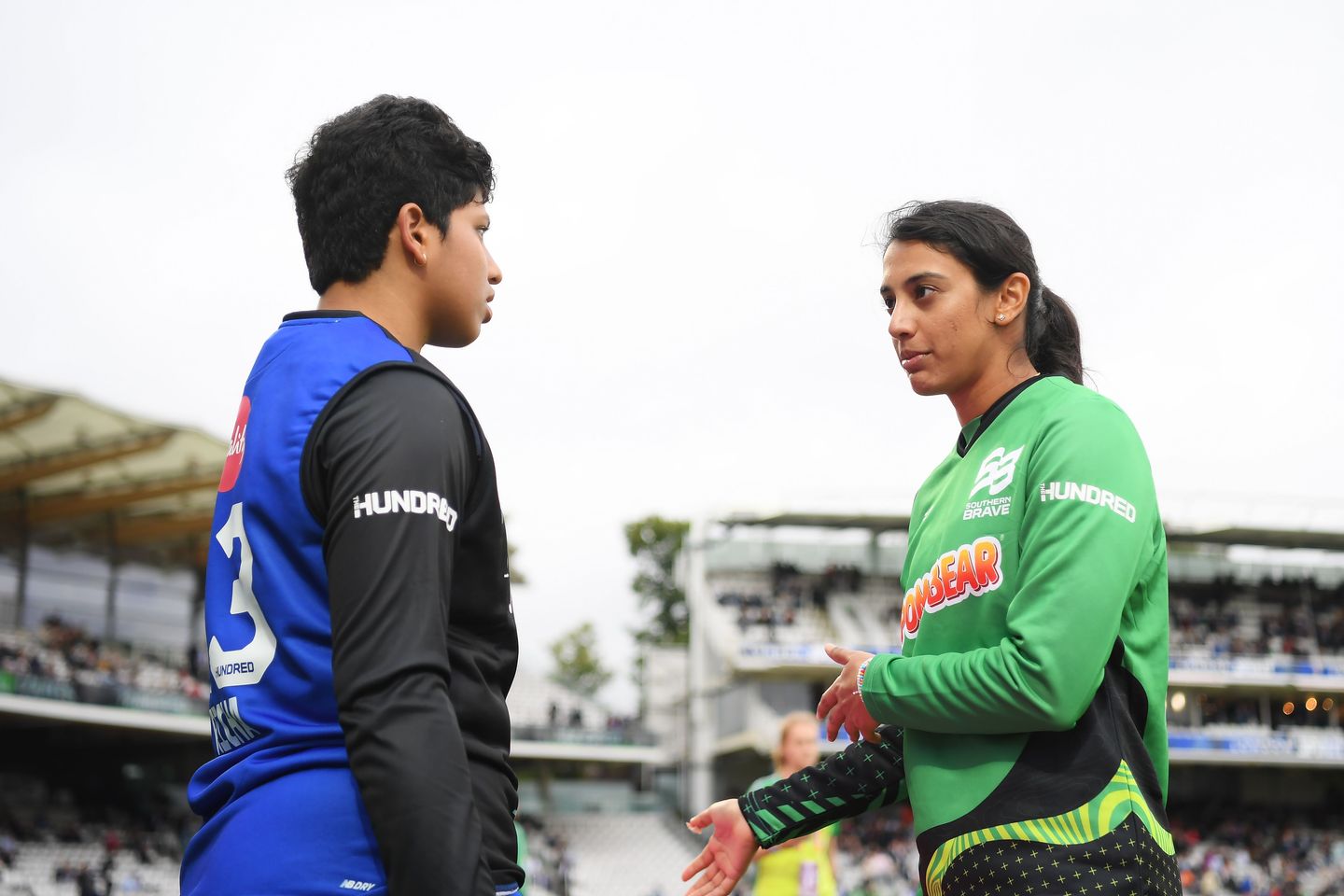 Indian stars Richa Ghosh and Smriti Mandhana are entered